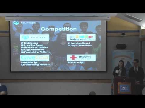 2016 Twelfth Annual Pace Pitch Contest - Pitch 3 Helpteer - Ian Carvalho And Alexa McKenna (6 Of 10)